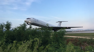 Cargo Plane Does A Little Tree-Trimming After Barely Making It Off The Runway